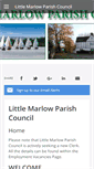 Mobile Screenshot of littlemarlowparishcouncil.org.uk